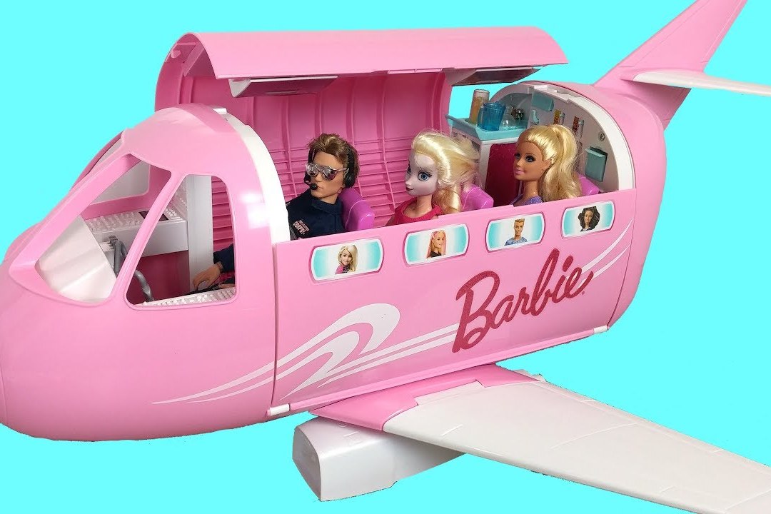 咦听说迪士尼公主和芭比的私人飞机真豪华一起去看看吧