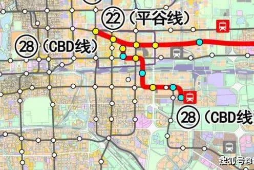 北京城市轨道交通二期平谷线下半年批复规划方案,有区间段已开工