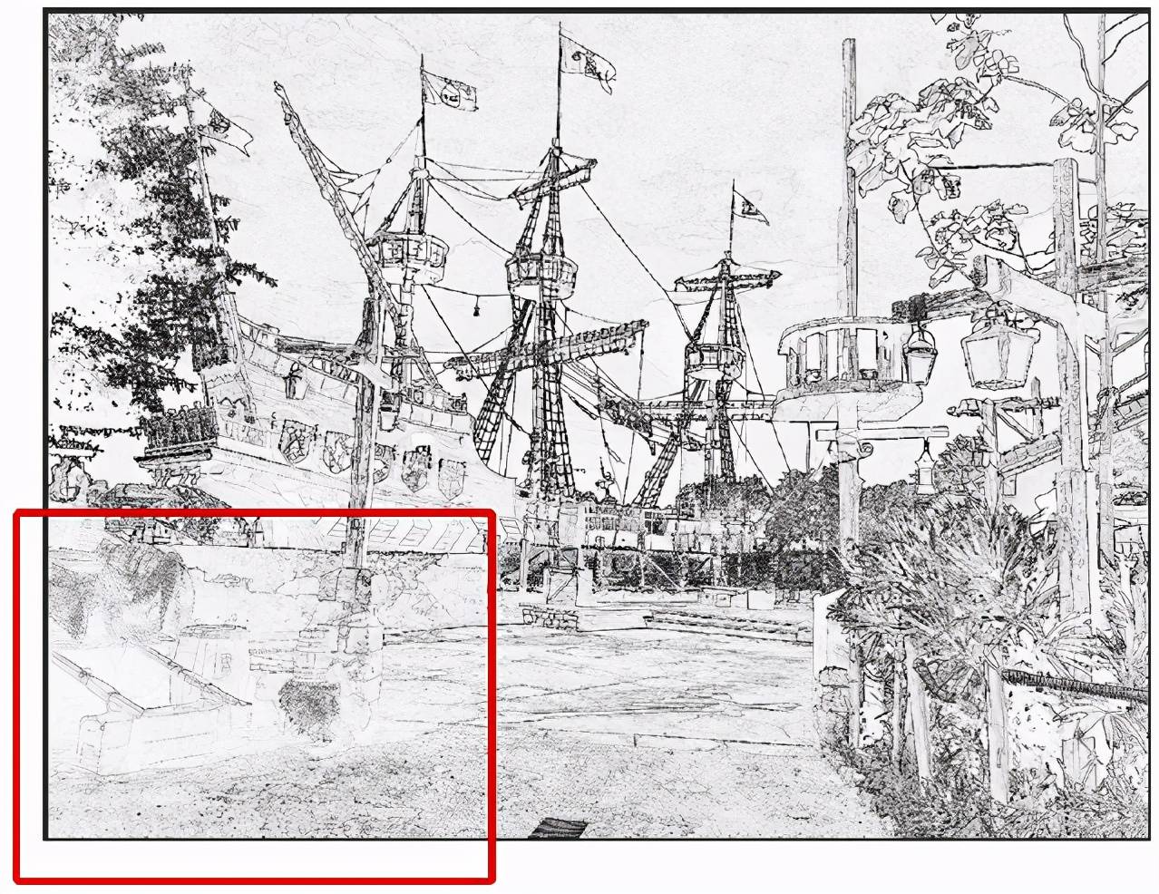 如何在Photoshop中将图片转换为线稿？
