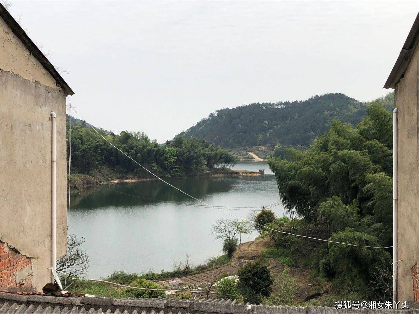 黄梅县程晃岭水库风景
