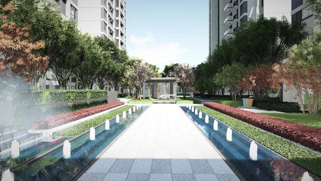 南阳建业新筑园林景观,南阳建业新筑28载建业划时代作品,致敬城市封面