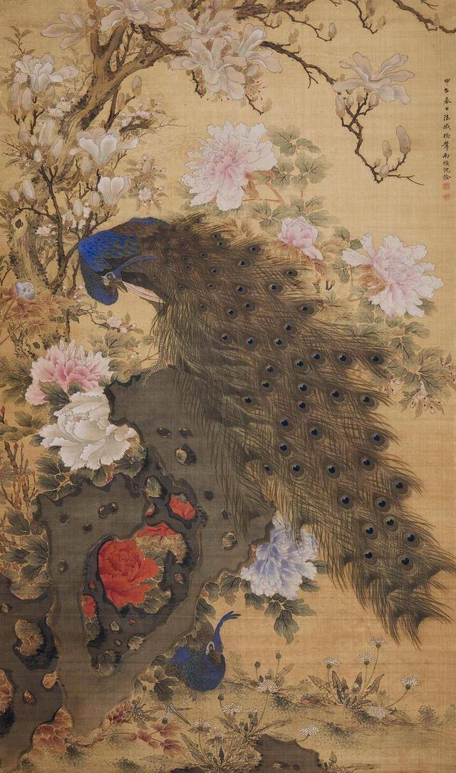 花鸟画题款的位置与作用
