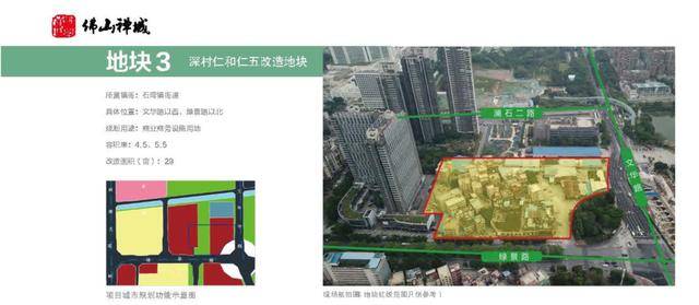 禅城土地盛宴3378亩旧改20宗靓地点名大江大沙深村等