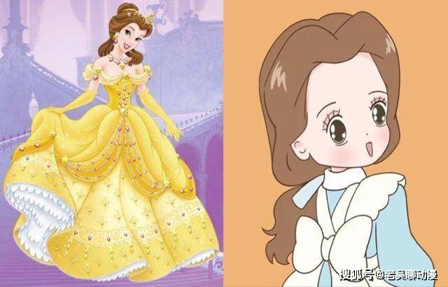 当迪士尼公主变洛丽塔，花木兰清秀美丽，白雪公主俏皮可爱_艾莎