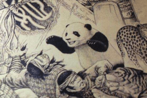 原创 大熊猫位列神兽第三,是蚩尤坐骑,咋变成现在这样了?