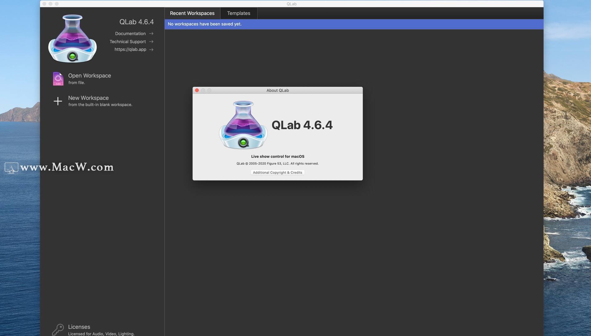 音频剪辑软件：QLab Pro for Mac