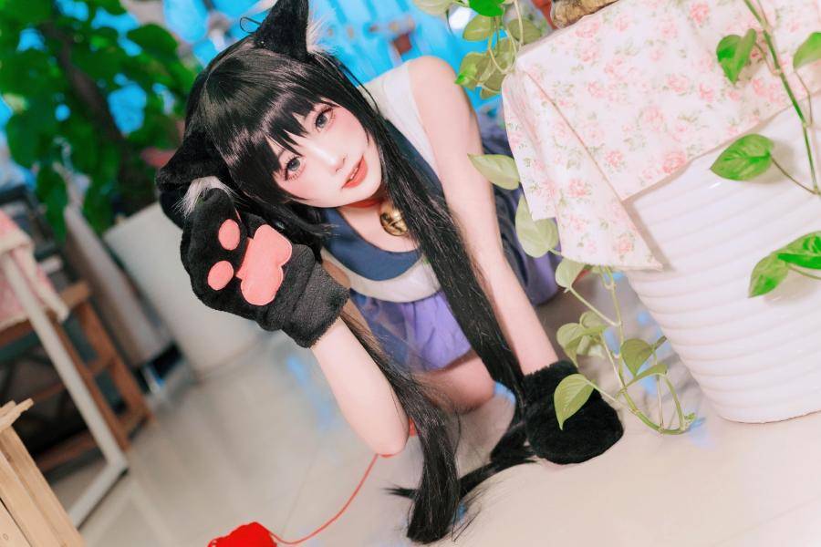 cos:这么可爱的猫娘,在向你招手