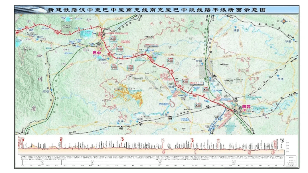 汉巴南铁路巴中东站站前工程进入施工阶段_手机搜狐网