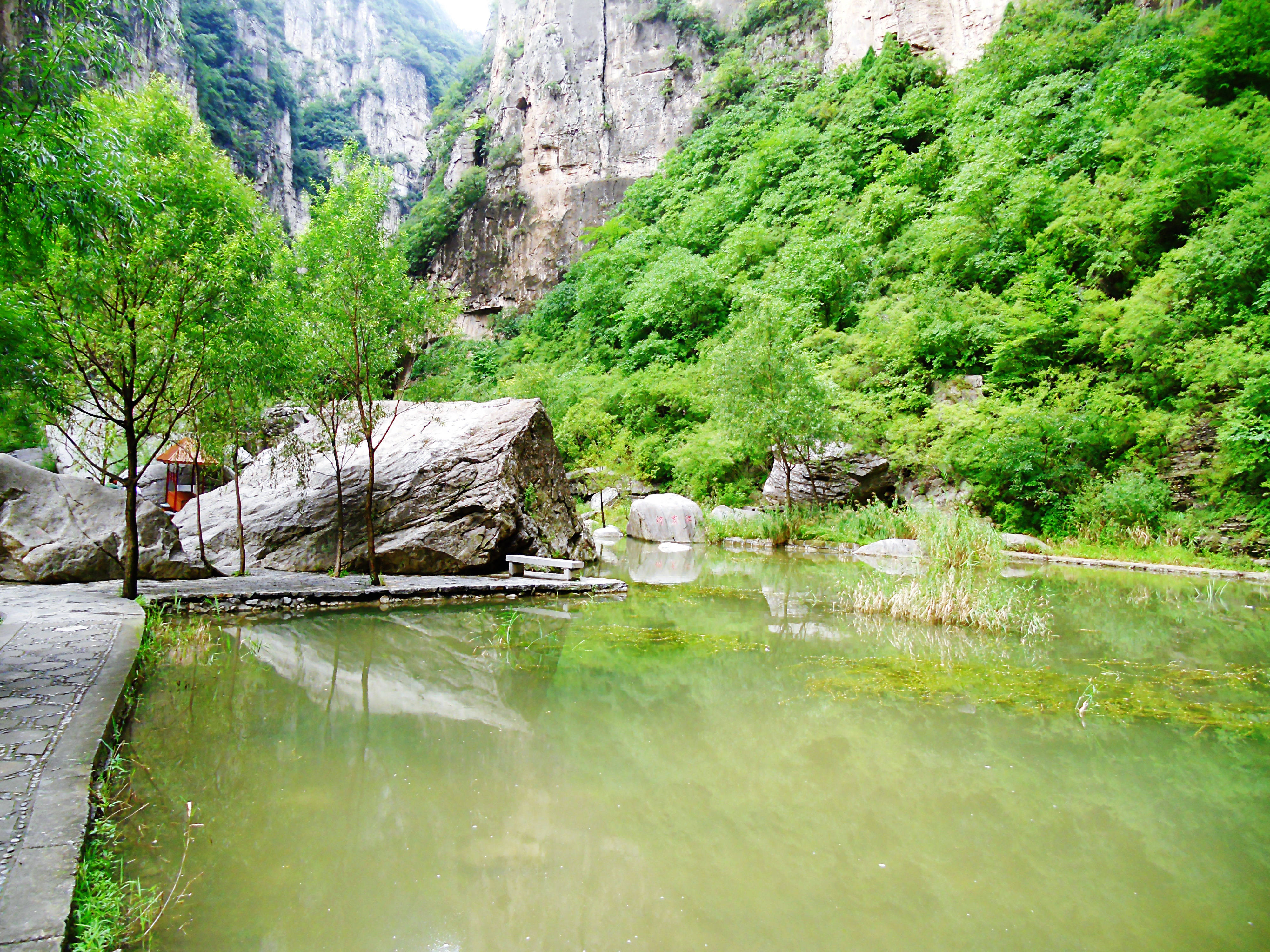 印象:壶关太行山大峡谷之红豆峡