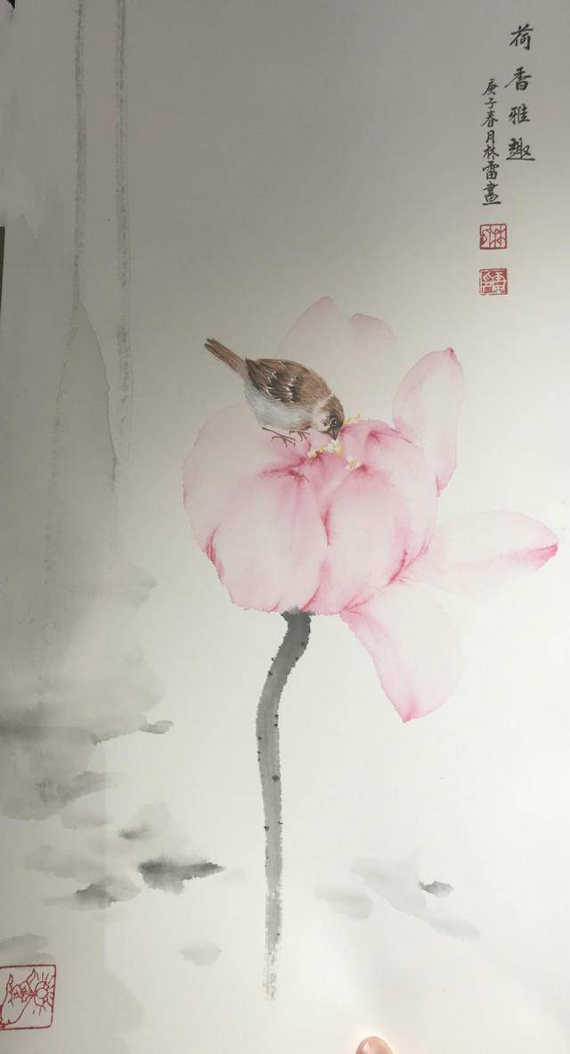 林雷军旅画家——师法自然,气韵生动