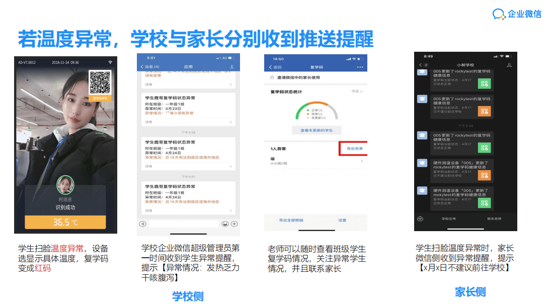 校园版-企业微信家校复学方案介绍