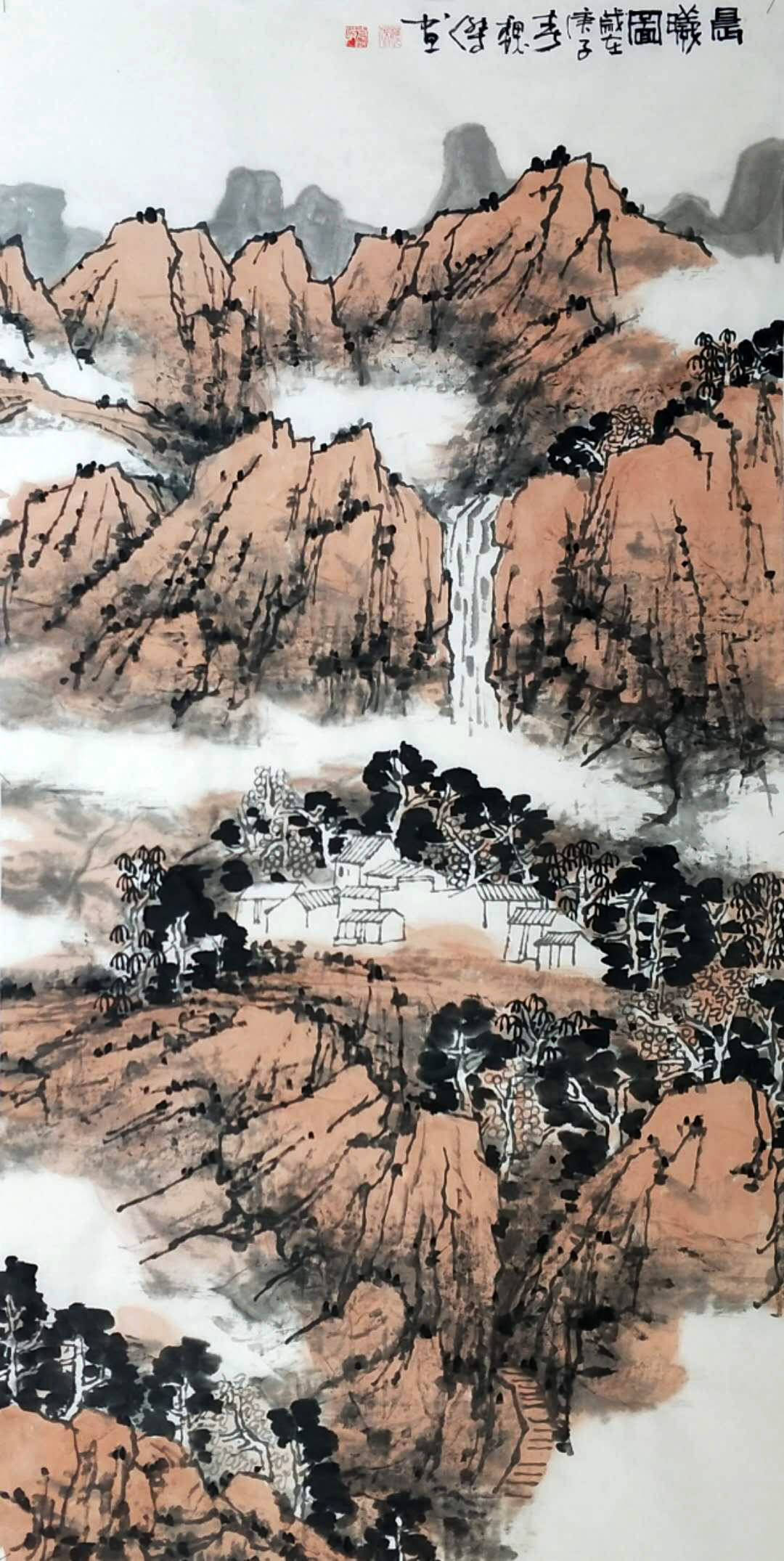 国画家魏杰先生山水作品欣赏