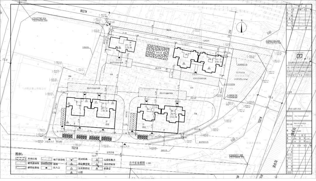 兰州西固东湾村城改上庄地块项目建筑工程设计方案总平面图