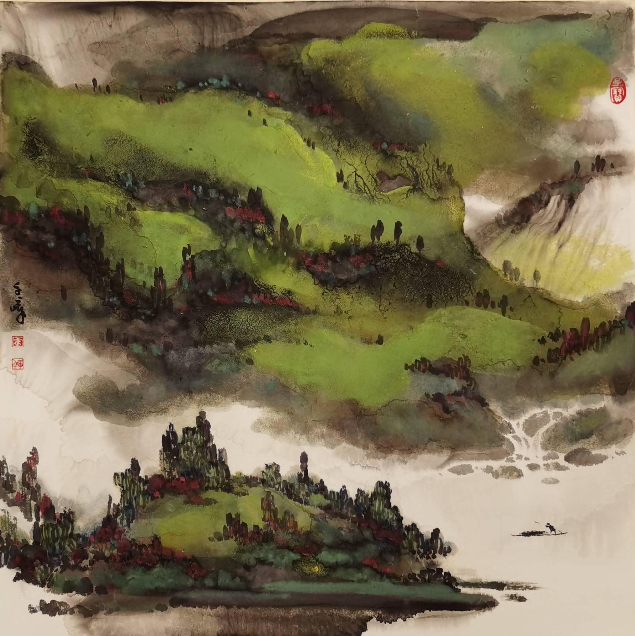 原创华东师范大学教授武千嶂艺术作品欣赏
