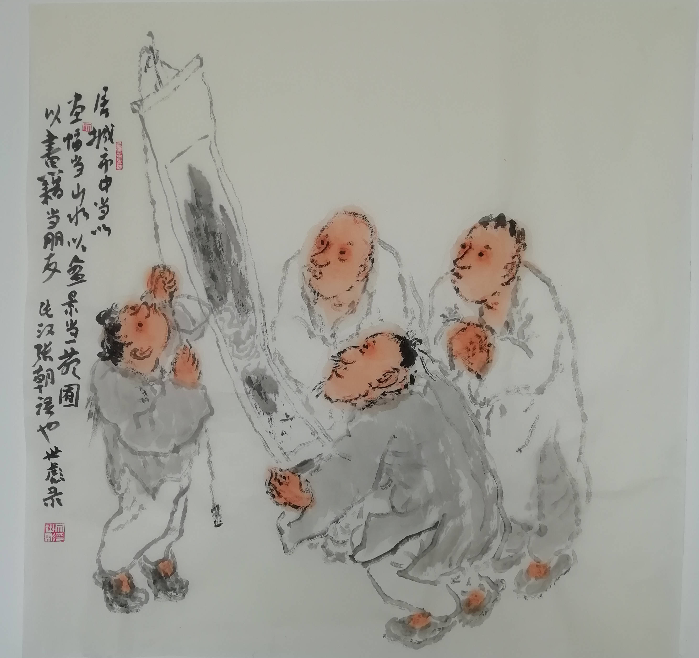 著名画家—文世彪|文人画里见人生