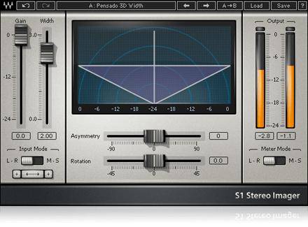 佩斯音频Waves11插件——S1 Stereo Imager立体声场音轨插件视频教程教学插图1