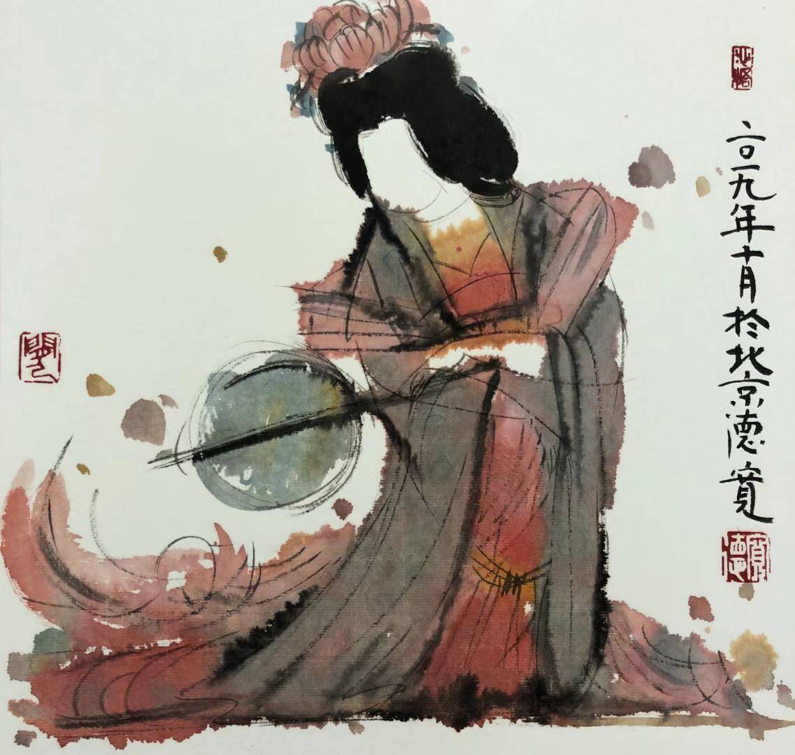 中国书画名家作品选登_韩美林