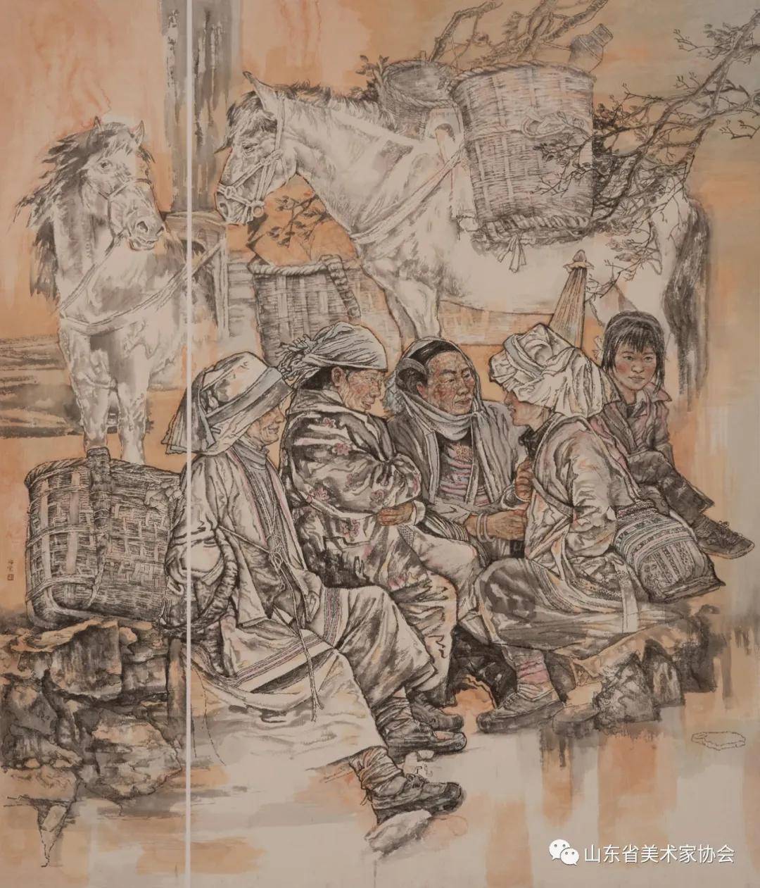 2020全国女画家作品展之入展作品