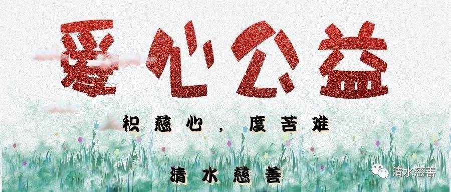 下乡送温暖，清水慈善为瓦房店市三台乡送爱心物资