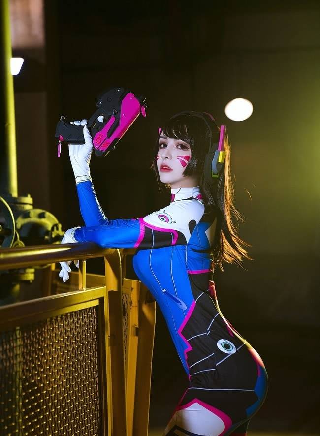 cos:守望先锋 dva 小姐姐还原度爆表了!