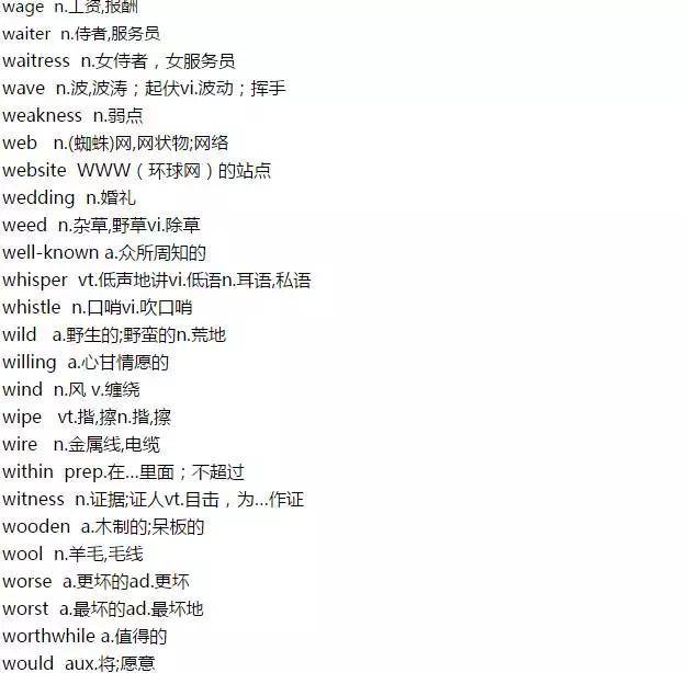单词|考前刷一次，心里更有底！高考英语985个考纲核心单词