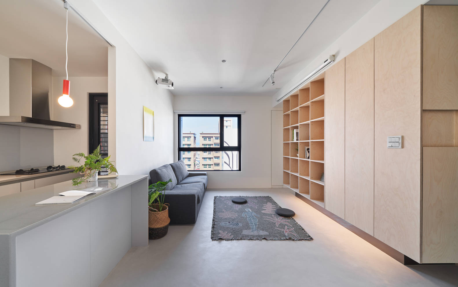 45平米的公寓装修,上海美家美沪的方案