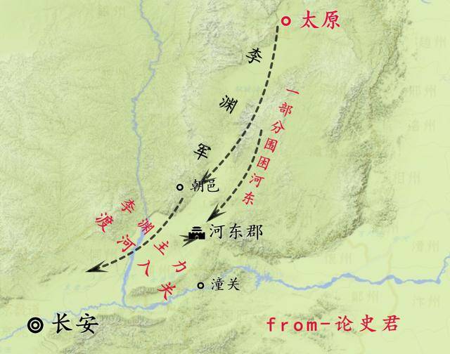 李渊进攻长安之战,天时地利人和皆占,真乃天命所归之人