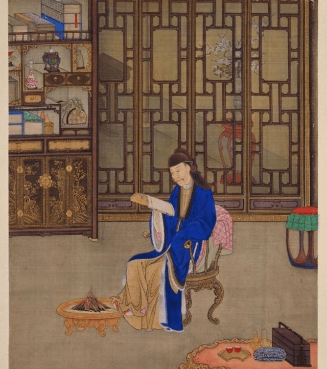 康熙开始,清朝与西洋人接触渐渐频繁,欧洲有一种扮装舞会非常流行