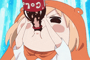 喝肥宅快乐水gif表情包