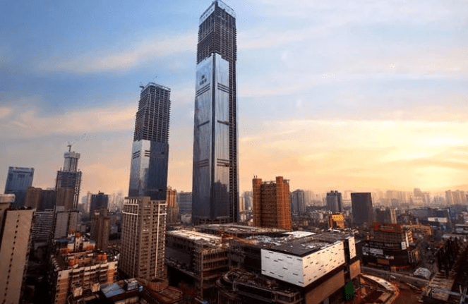 湖南第一高楼:高度达到452米耗资179亿,在你的家乡吗?_长沙