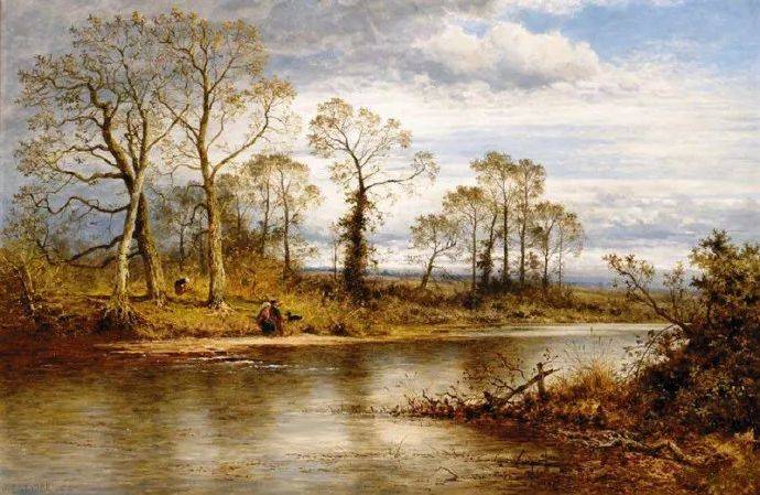 他横跨两个世纪,著名风景画家本杰明油画里的乡野颂歌