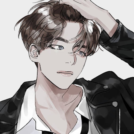 高冷动漫人物原画男