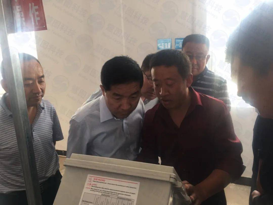 领导调研丨盐池县县长戴培吉调研马儿庄片区控制及计量设施示范工程
