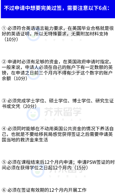 想要英国PSW工作签证？必须在21年4月6日前入境！