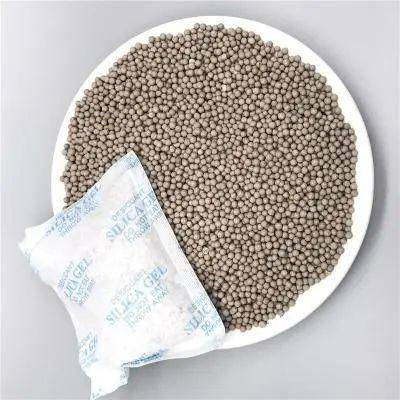 矿物干燥剂的成分主要是泥土,通常呈灰色颗粒状.