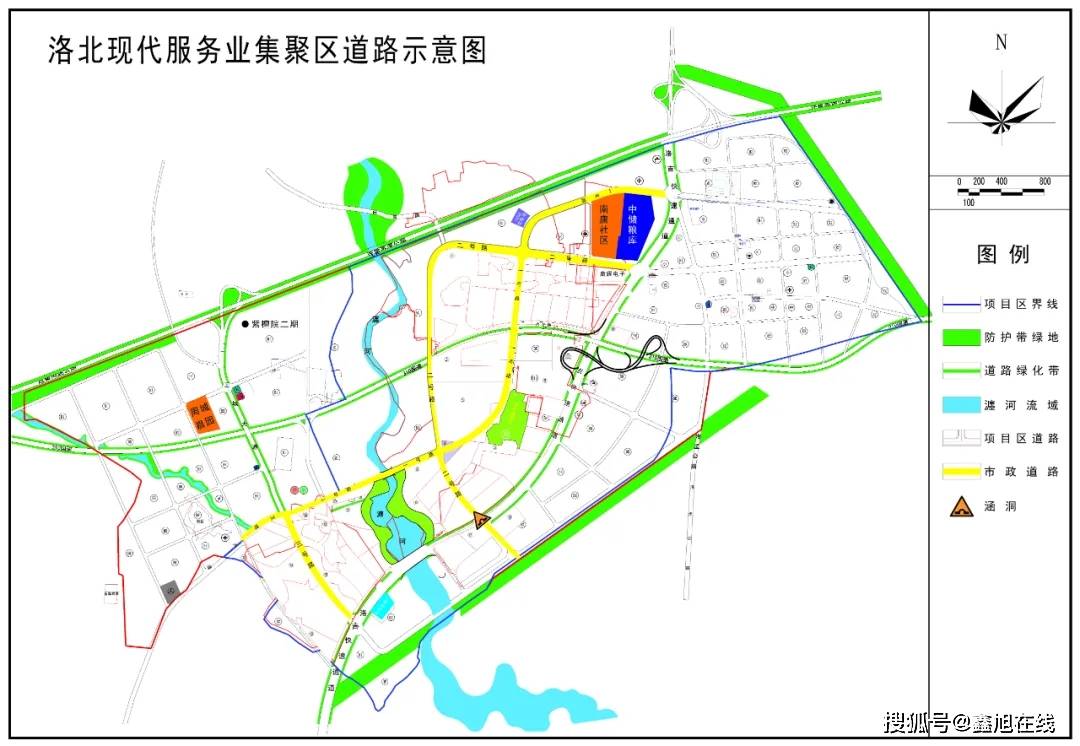 孟津三条道路公开征集路名