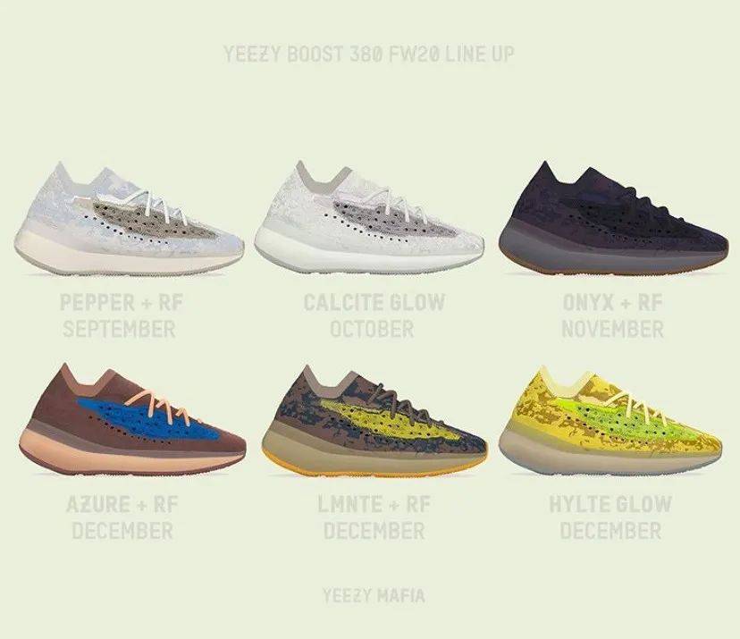 6双 yeezy boost 350 v2,6双 yeezy