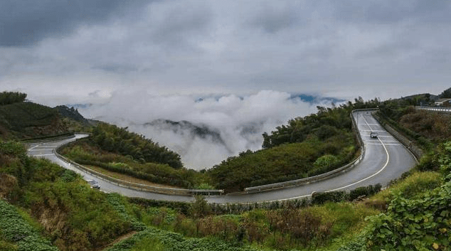 原创浙江省再现秋名山天路比318川藏线更刺激一路上都是风景