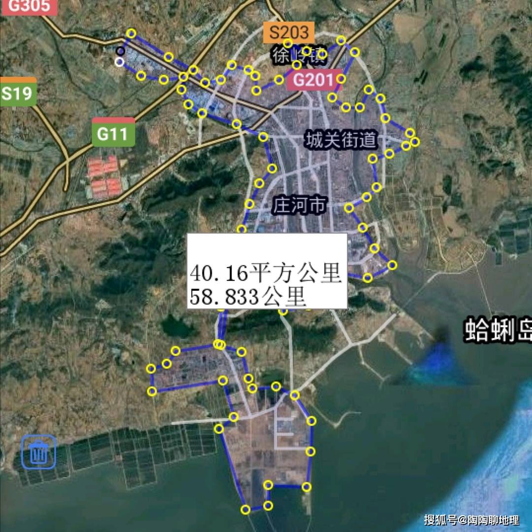 大连市建成区面积排名,金州区最大,长海县最小,来了解一下?