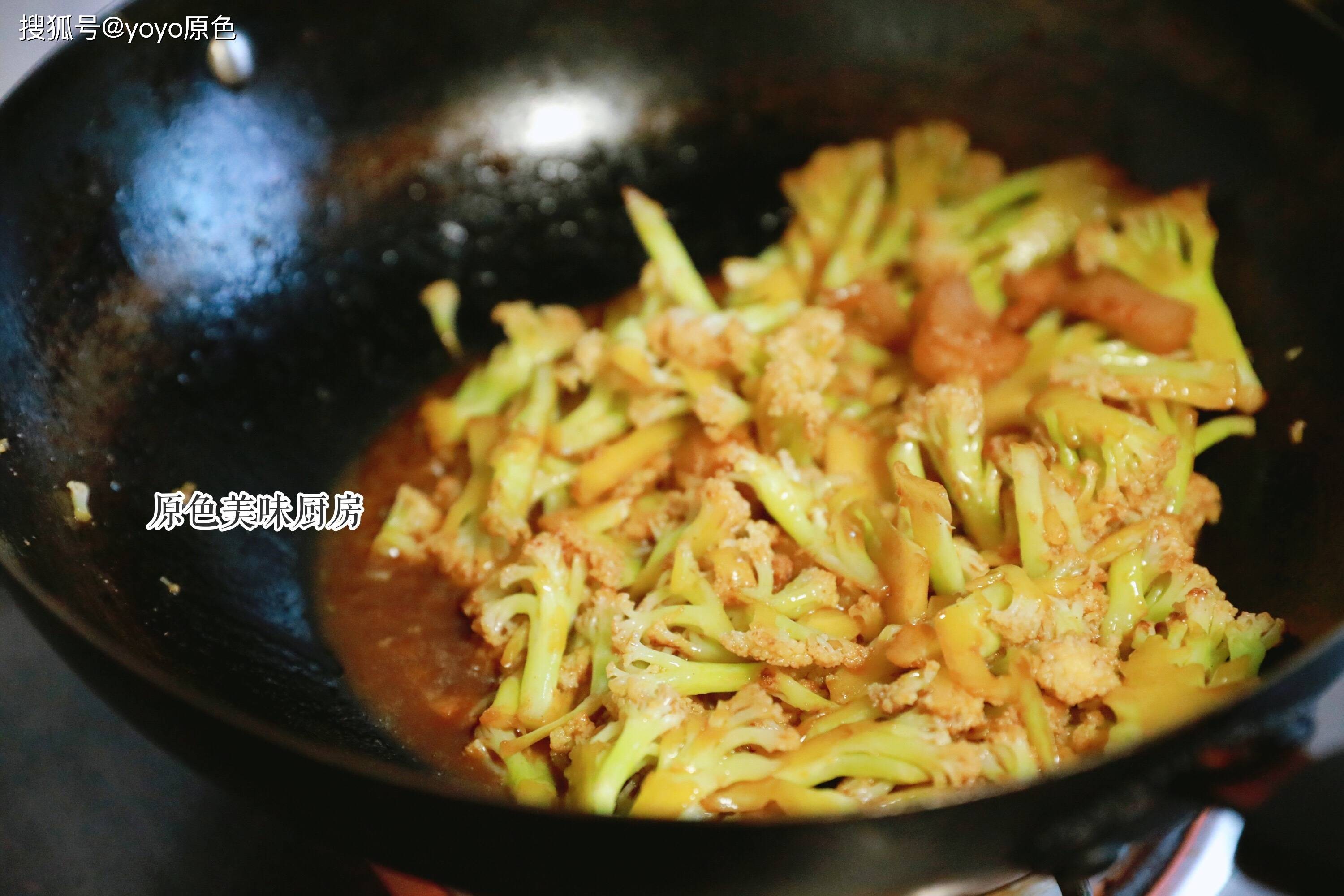 花菜|再也不用一不用浪费食材了，两种做法都很下饭自从学会一菜两吃