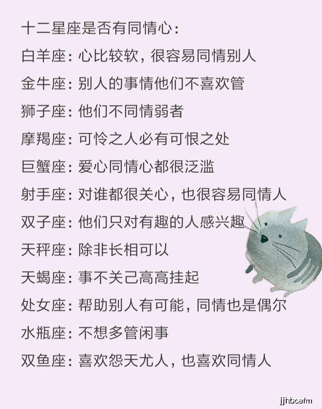 原创十二星座被误会后的反应,对钱的概念,谁最有同情心