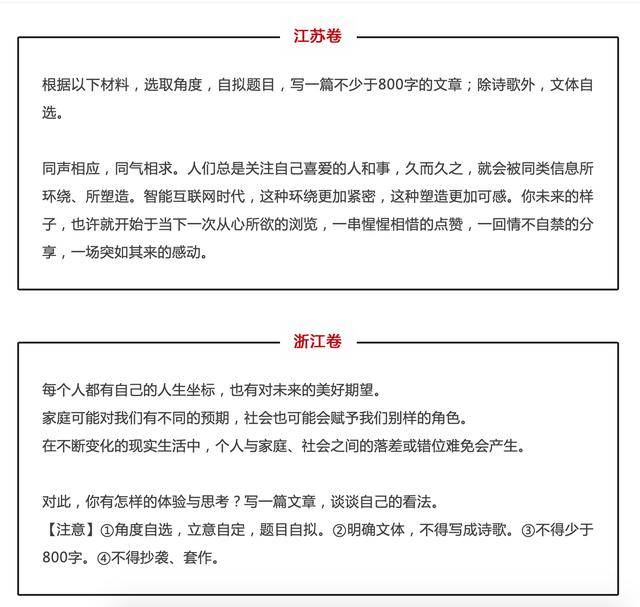 作文|2020全国高考作文题公布!上届表示看了压力大!如果是你会怎么写
