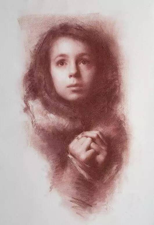 经典素描作品欣赏——北京校尉美术