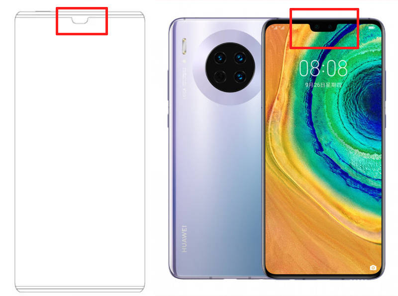 华为mate40真机设计图,全系标配双曲面屏,麒麟1000加66w快充