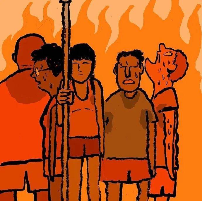 法国 插画家让·朱利安( jean jullien),尤善使用简单线条及单纯的