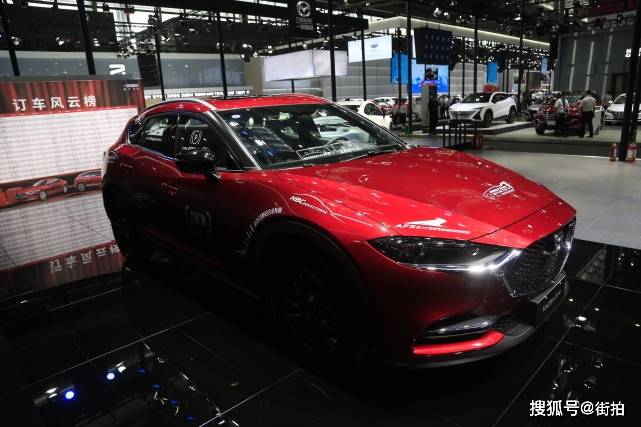 一汽马自达cx415万级别suv粤港澳大湾区车展实拍