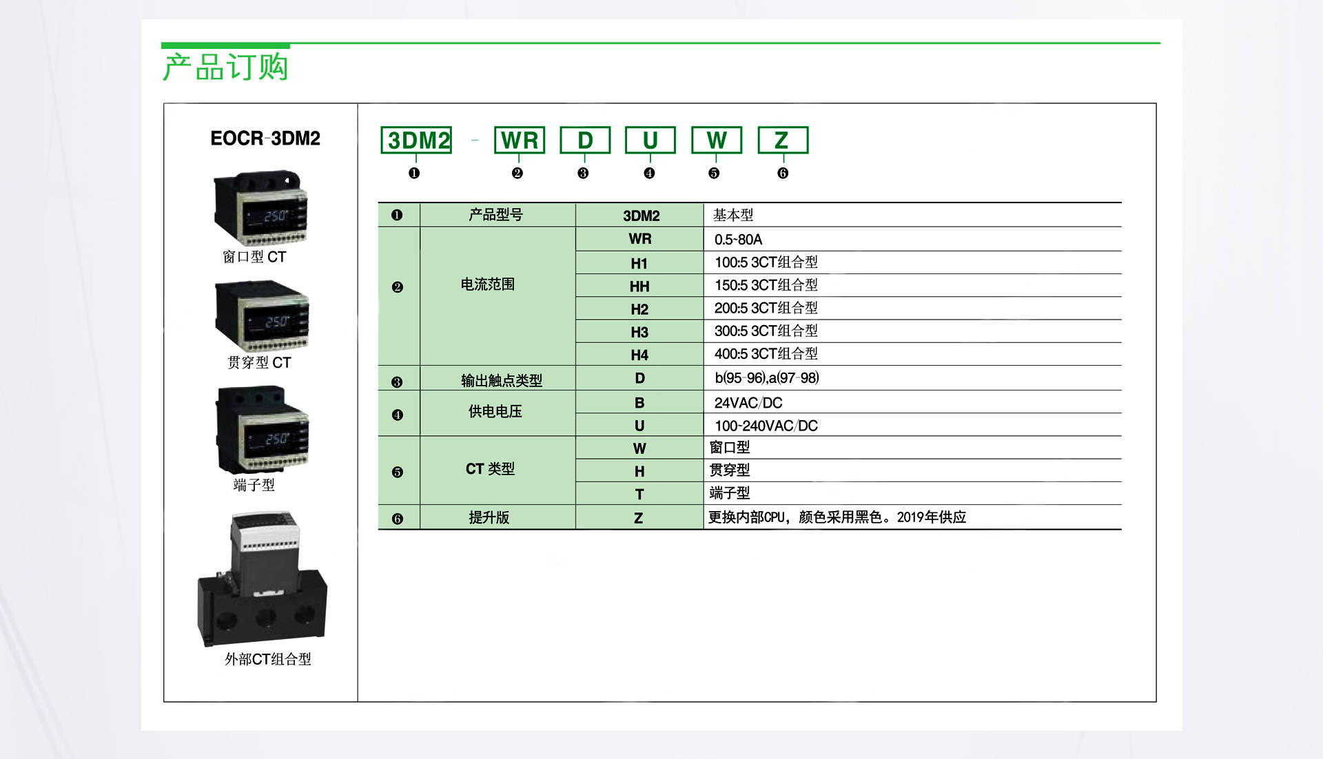 施耐德韩国三和eocr3dm2wrduwq电机保护器