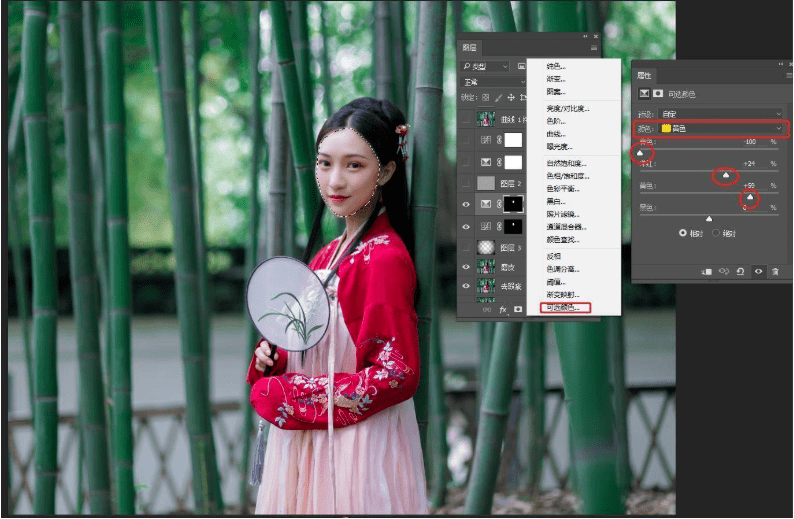 调整|探图摄影师专栏｜古装竹林人像调色详解