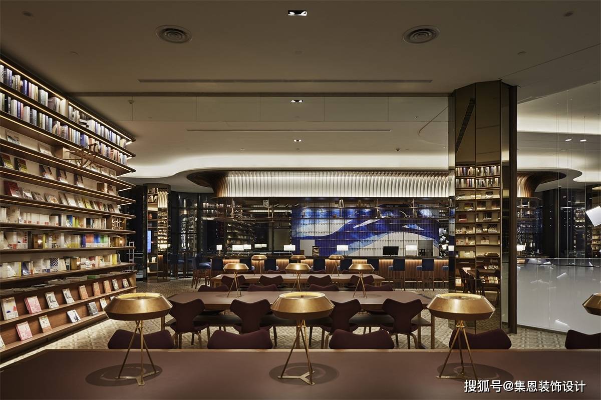 言又几书店装修设计效果图