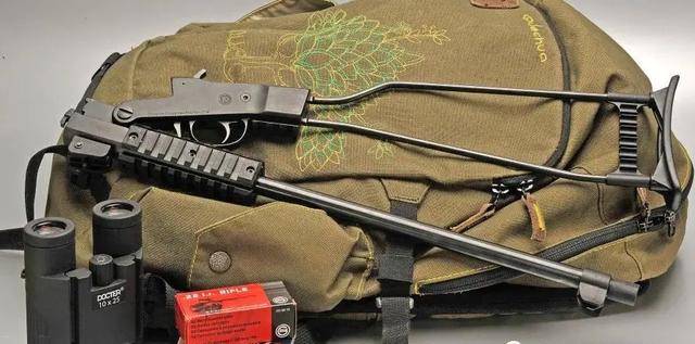 17hmr   "小獾"卡宾枪的准星设计参考美国的m1系列步枪,但是为了迎合